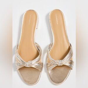 Reformation Gold Women's Sandals